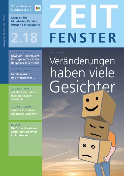 Zeitfenster, Ausgabe 2, 2018