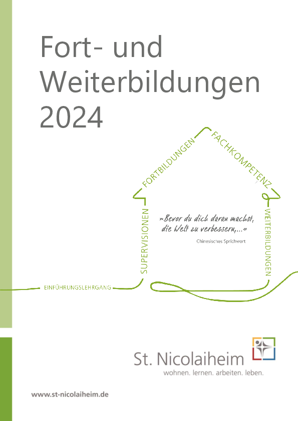 Fortbildungskatalog des St. Nicolaiheim e.V. 2024