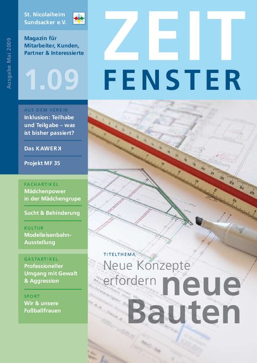 Zeitfenster, Ausgabe 1, 2009