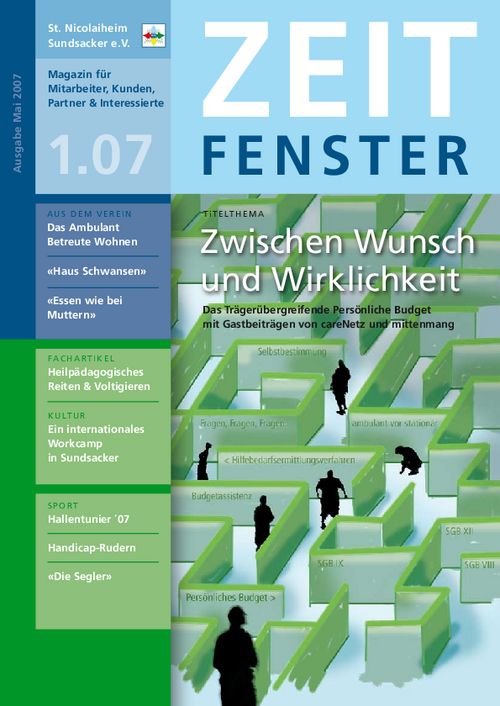 Zeitfenster, Ausgabe 1, 2007